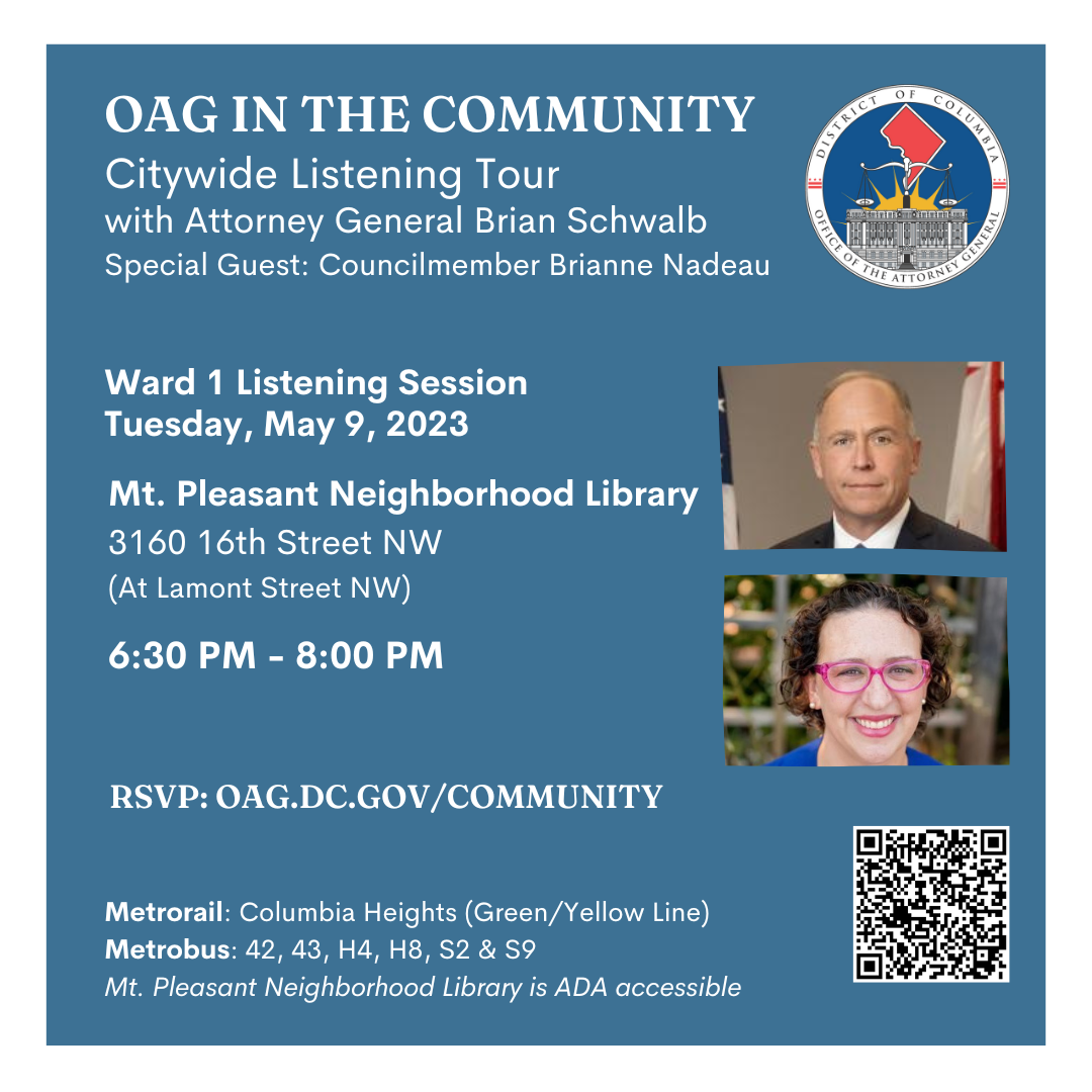 OAG in Community - Ward 1