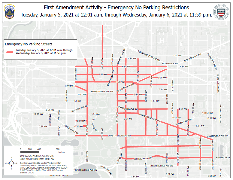 parking restrictions