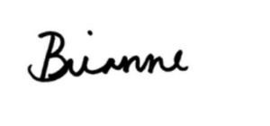 Brianne's signature