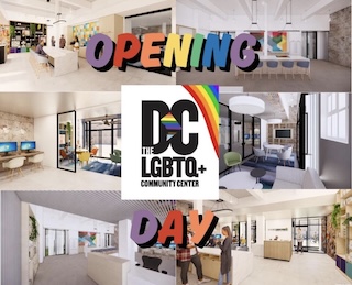 Opening Day at the DC Center graphic