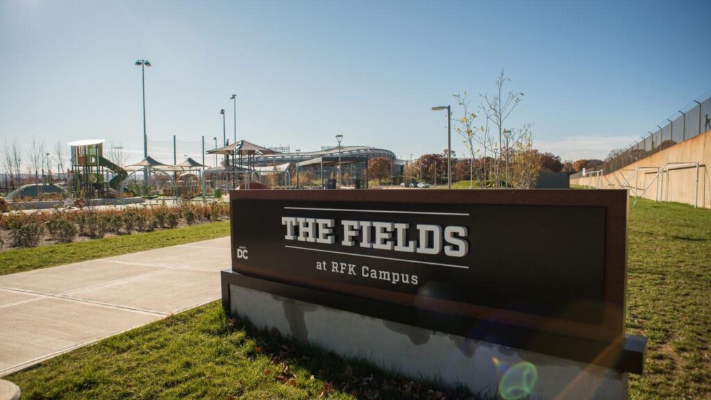Entrance to Fields at RFK