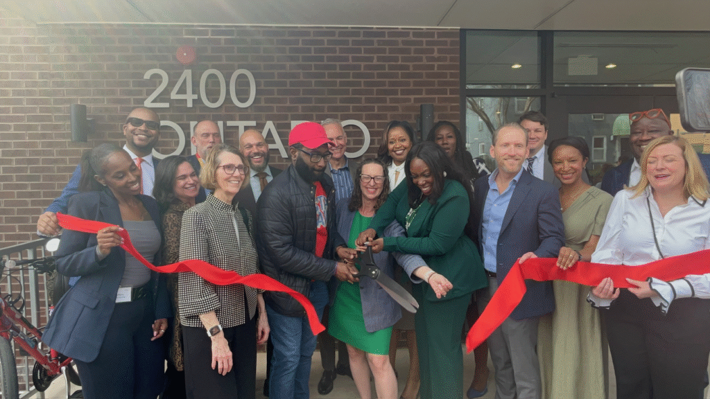 Ribbon cutting at Ontario Place