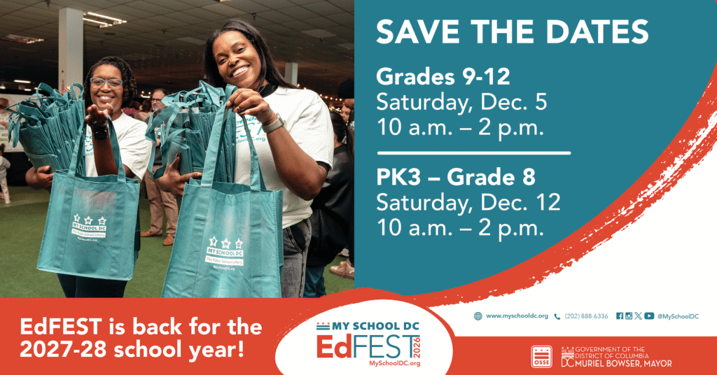 Save the dates for EdFEST26 flyer